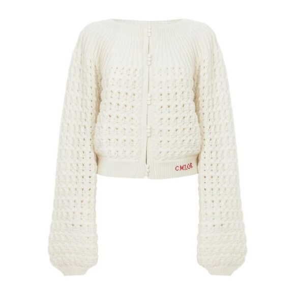 Chloé Women's Chloè Sweaters White - Picture 1 of 5